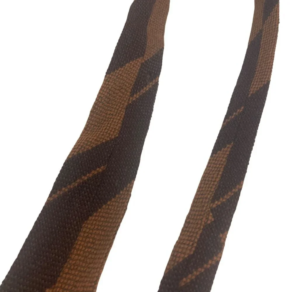 Vintage 70s Tie Lot of 2 BJ Ernst Orange & El Denver Los Wigwam Weavers Striped